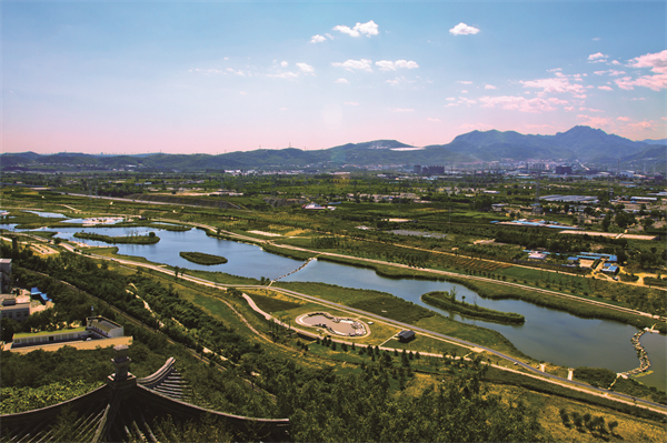 08-北京永定河莲石湖河道生态修复工程Yongding River Ecological Restoration Project at the Lianshi Lake section in Beijing.jpg